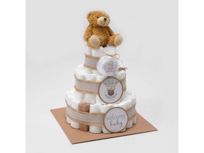 Торта от памперси "Little bear"